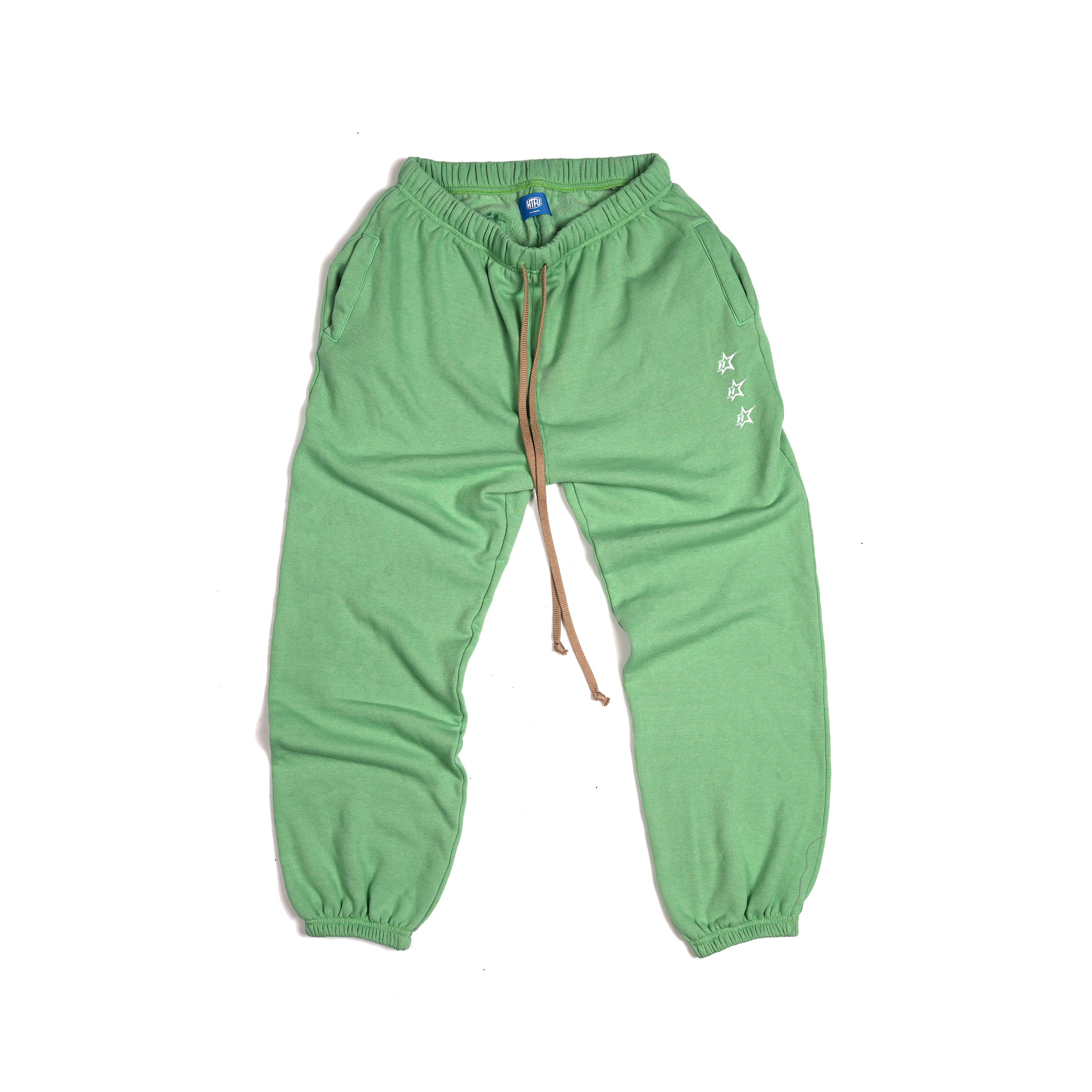 GymRat Sweatpants - Oversized 4 Panel - 3 Star Field Green - Ships Dec 15