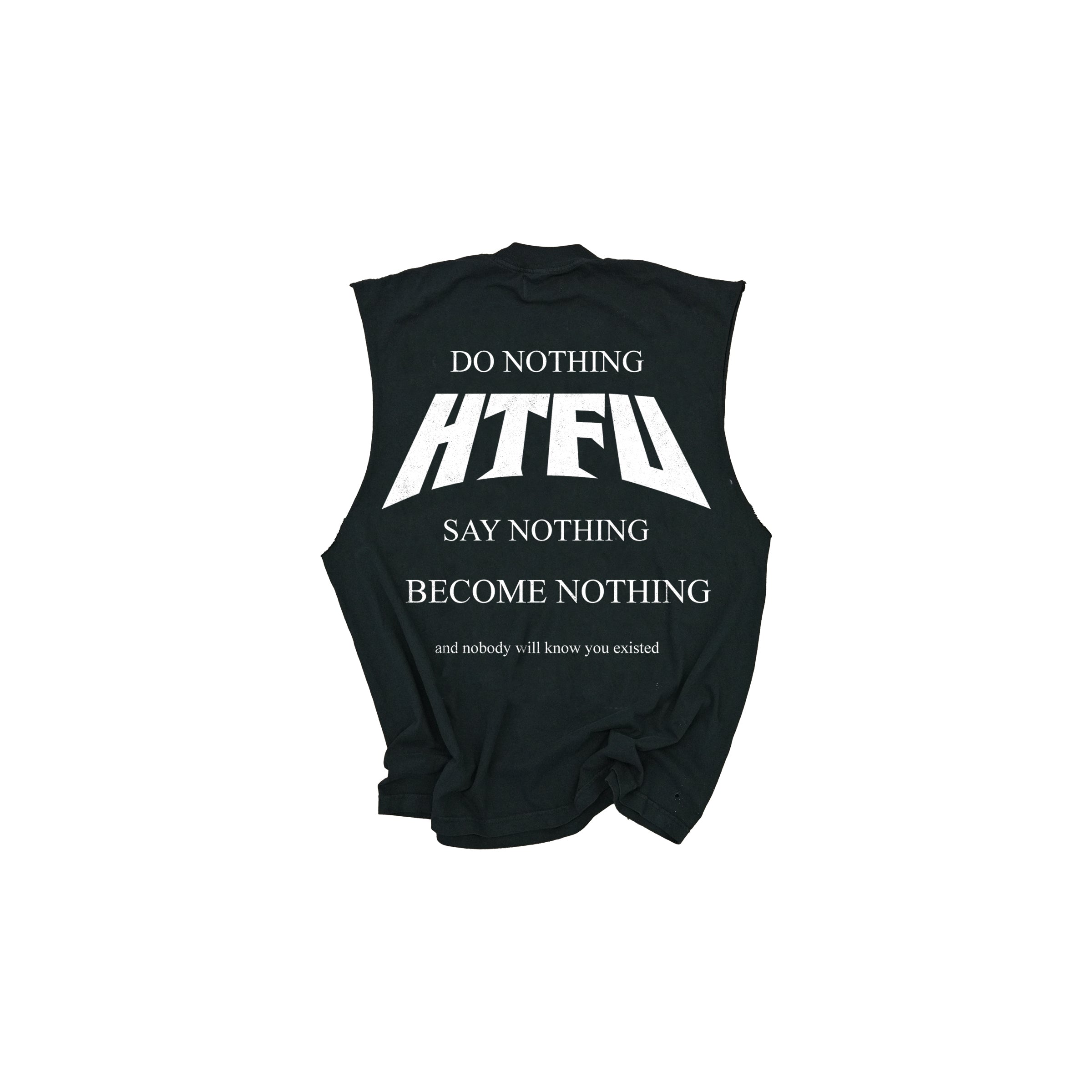Do Nothing Muscle Tank - Black
