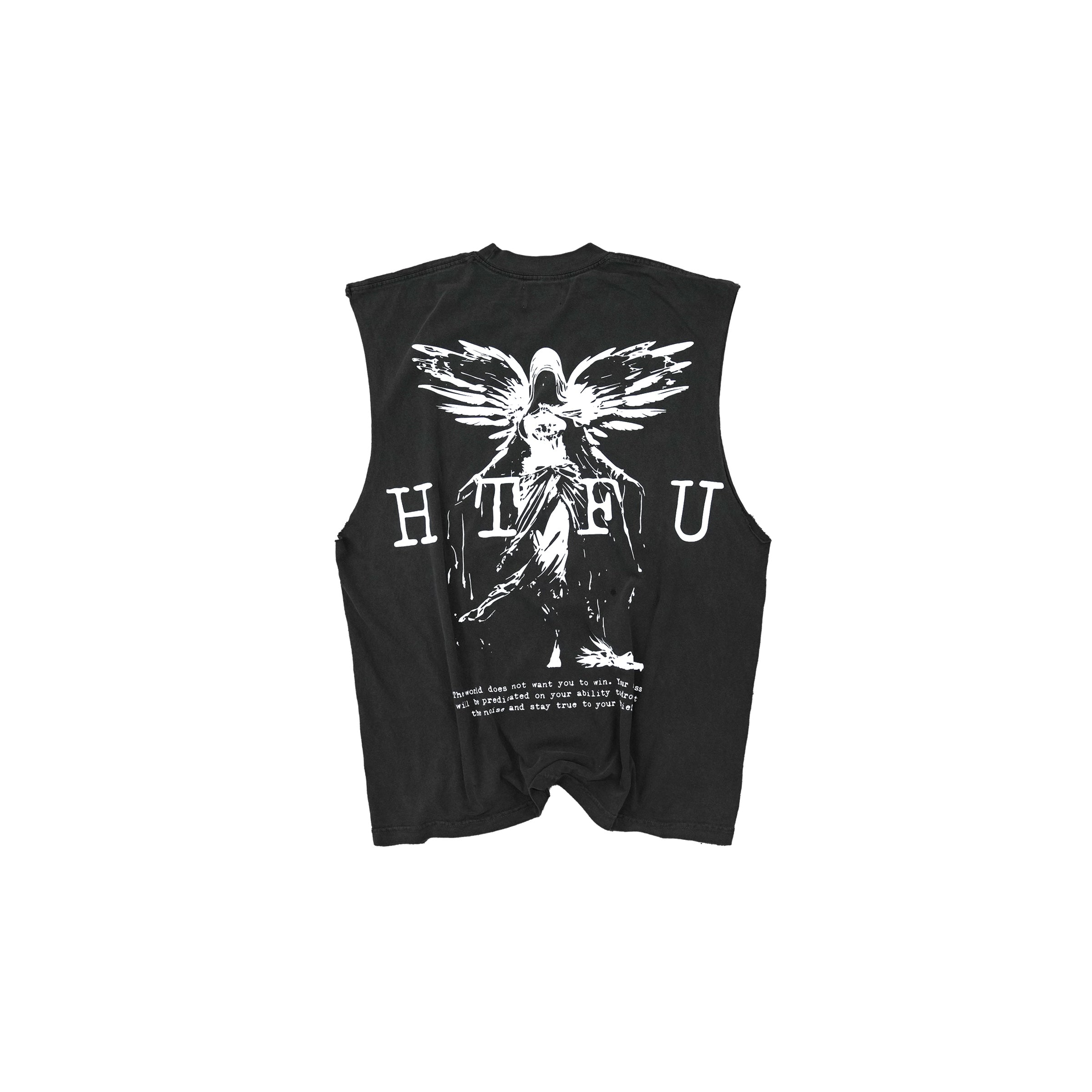 ER 23 Muscle Tank - Washed Black - Ships 1/15