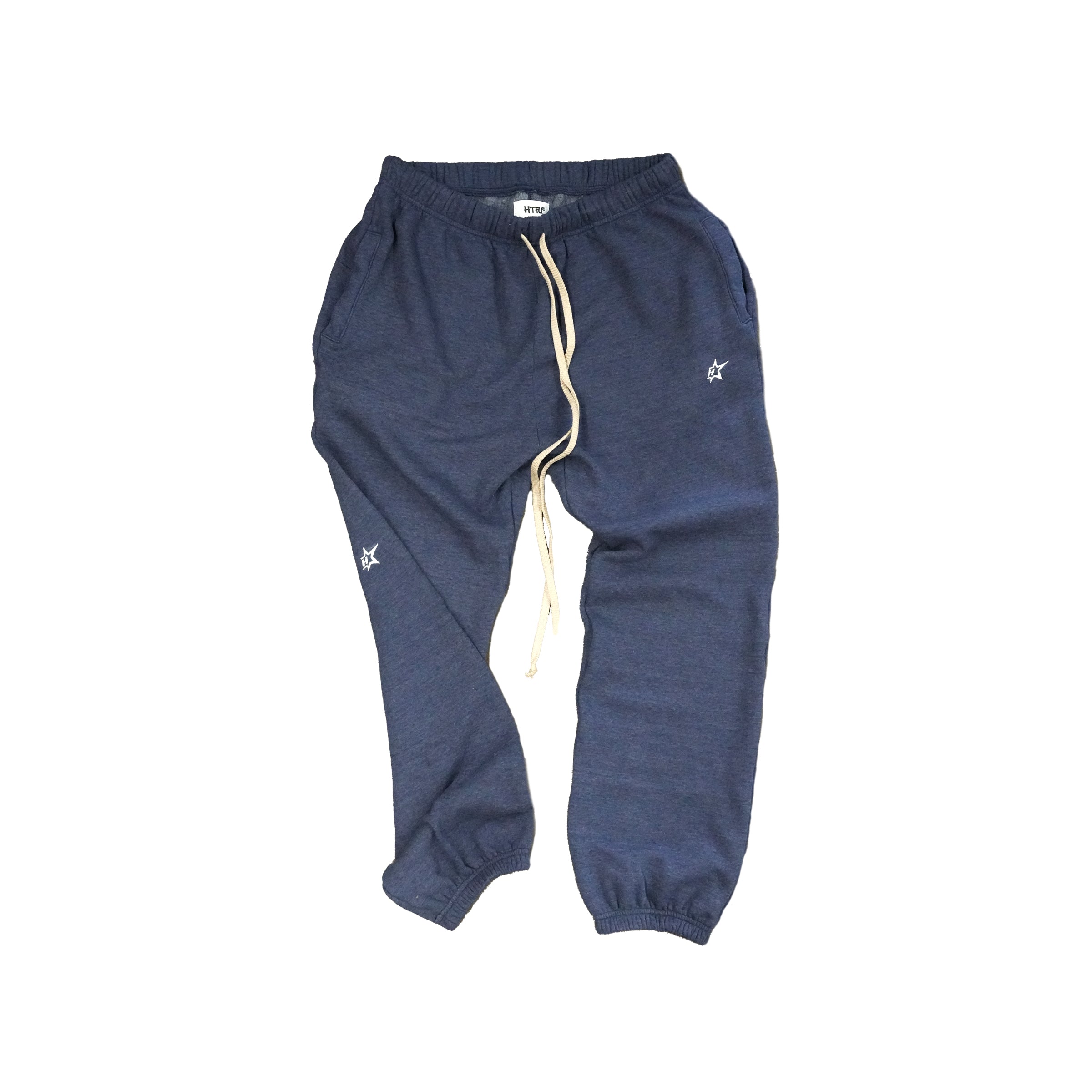 GymRat Sweatpants - Oversized 4 Panel - Navy Blue