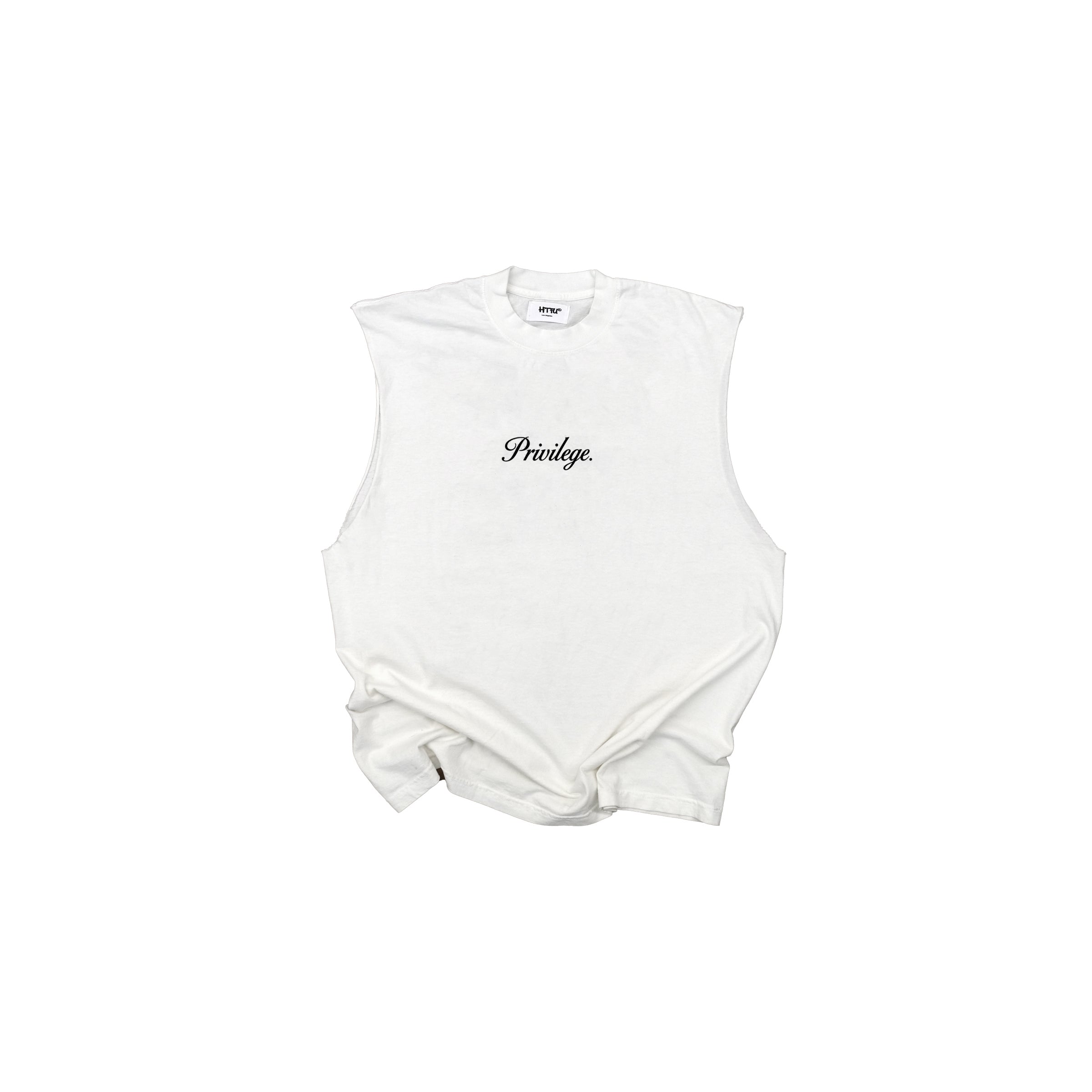 Privilege Muscle Tank - Off White