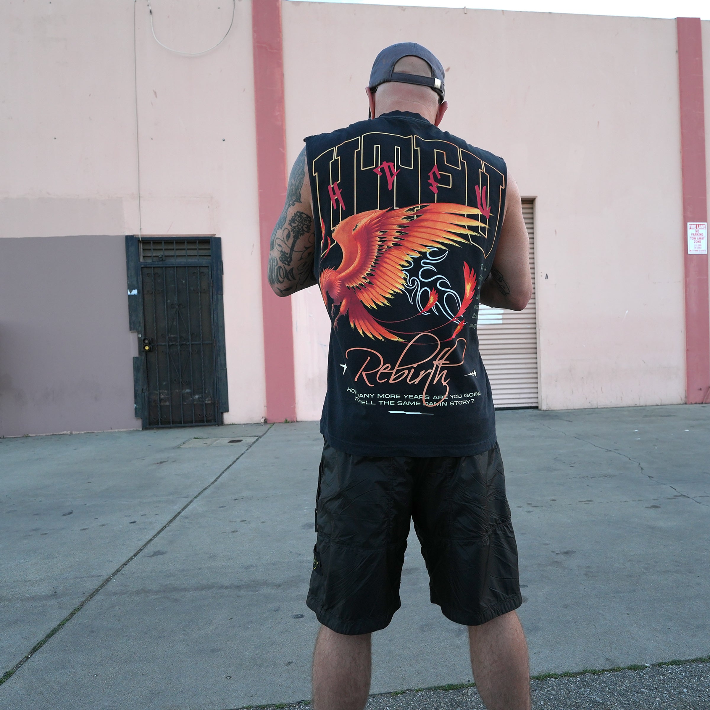 Rebirth Muscle Tank - Off White