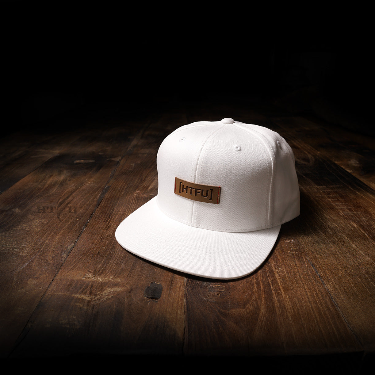 Censor Bar Snapback - White