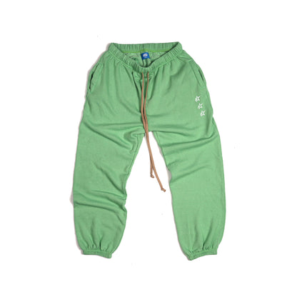 GymRat Sweatpants - Oversized 4 Panel - 3 Star Field Green -  Ships Dec 15