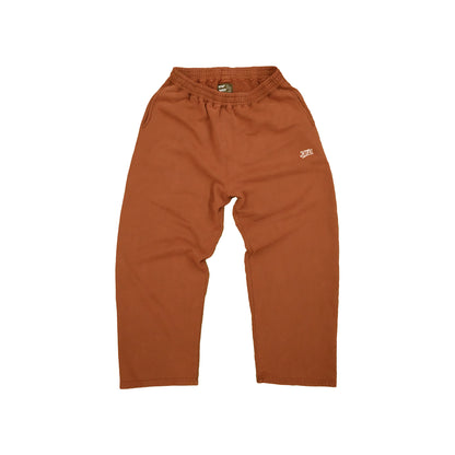 Studio French Terry Sweatpants - Open Leg - Sienna Brown - Ships 2/15