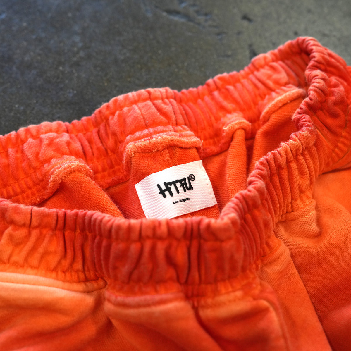 Studio French Terry Sweatpants - Open Leg - Oil Wash Orange - Ship 10/30
