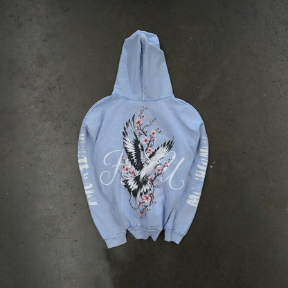 Yesterday / Tomorrow - 16 oz Heavy French Terry Fleece - Arctic Blue