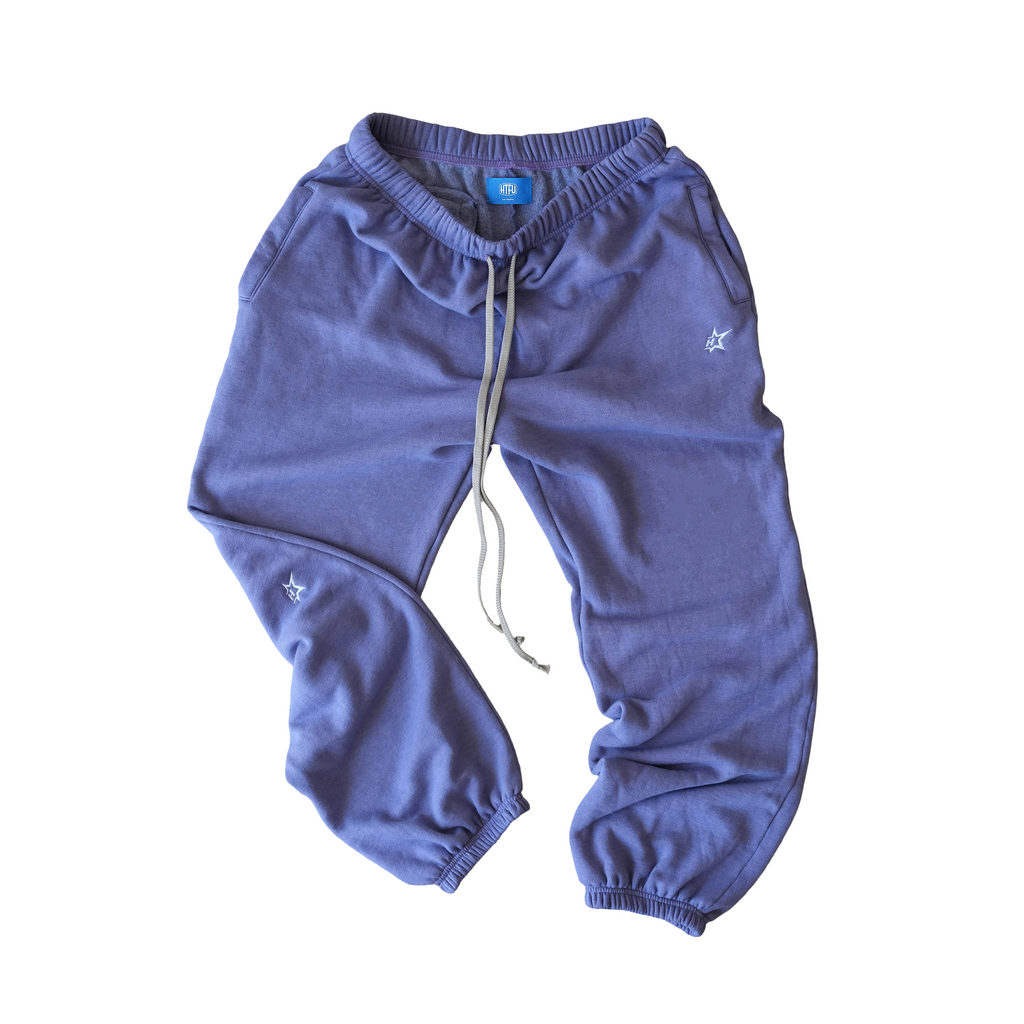 Oversized GymRat Sweatpants - Studio Purple - Embroidered Edition - Ships Jun 20th