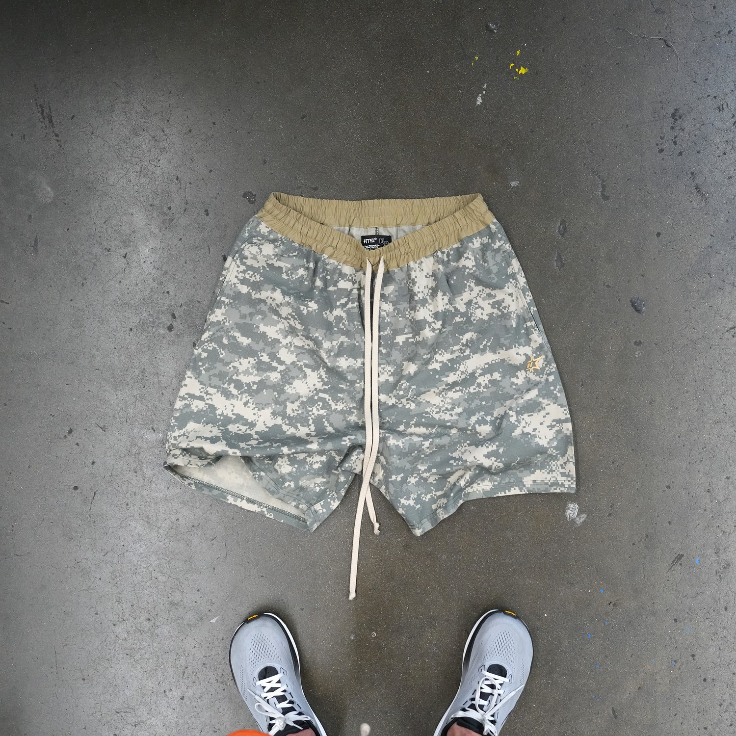 HTFU Relaxed Practice Short - Rip Stop - UCP / ACU Digital Camo - Ships 7/20