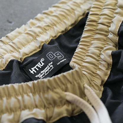 HTFU Relaxed Practice Short - Nylon Rip Stop - Black - Ships 7/25