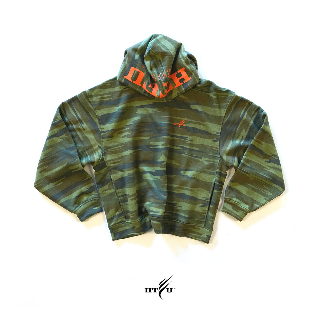 Camo Phantom Hoodie (Orange Print)