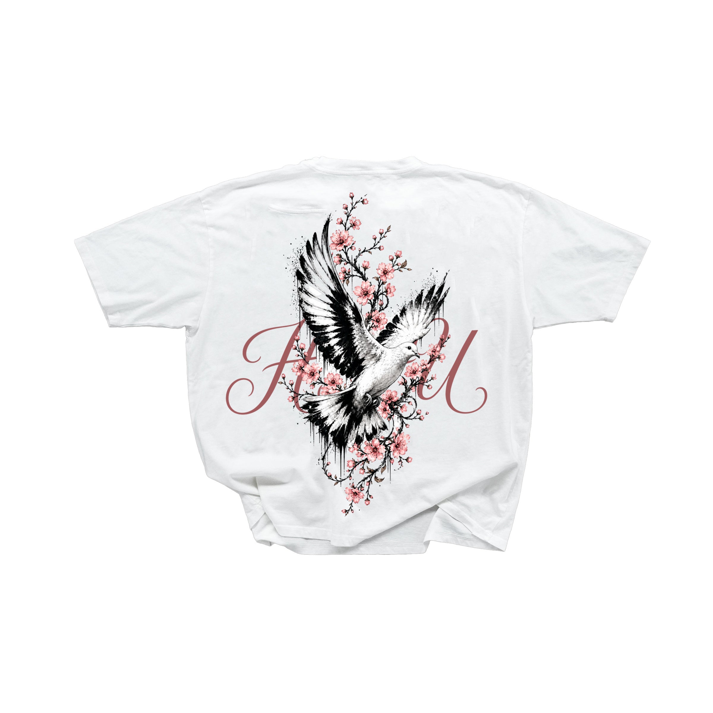 HTFU Dove - Off White Tee