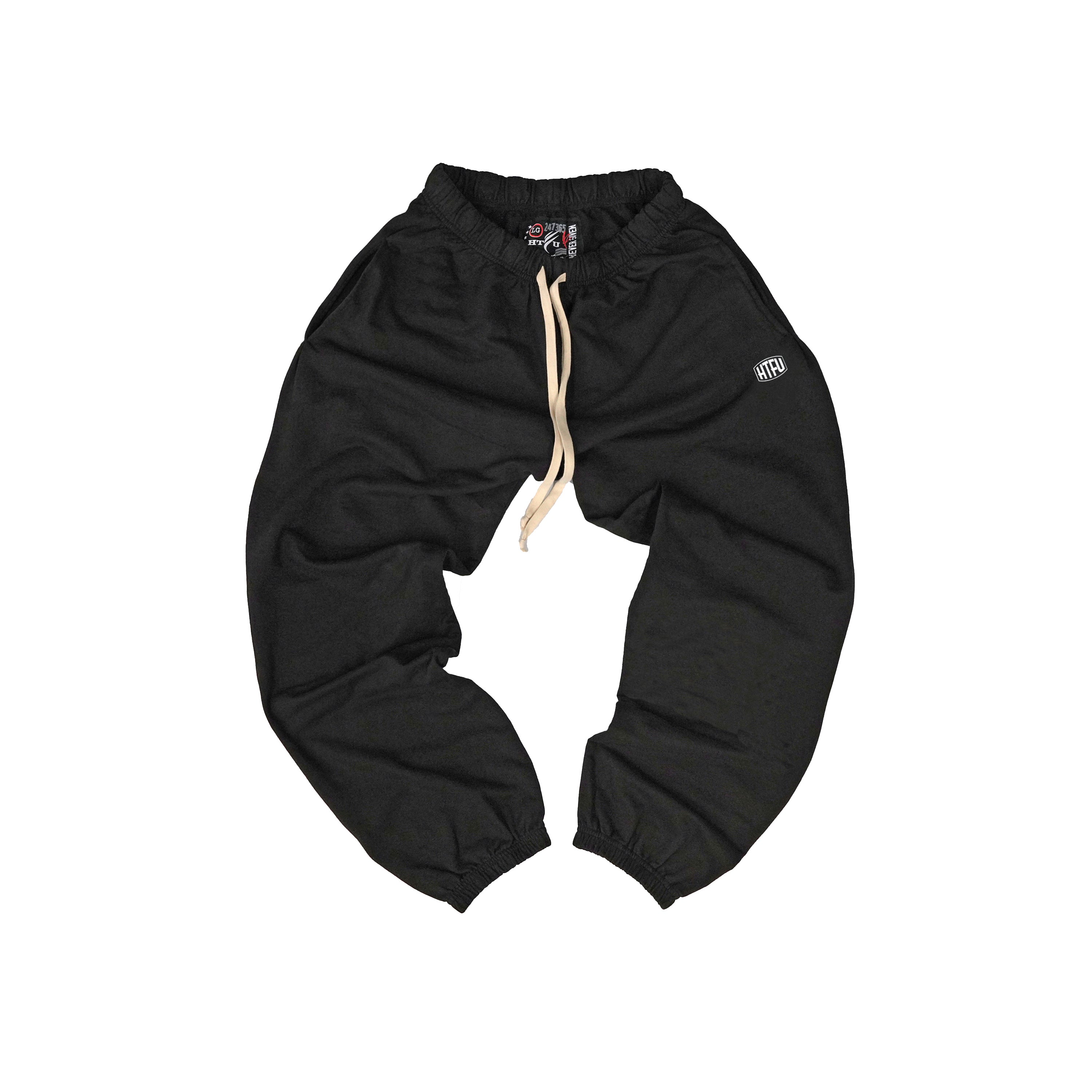 GymRat Sweatpants - Black - Embroidery Edition - Ships Sept 25th