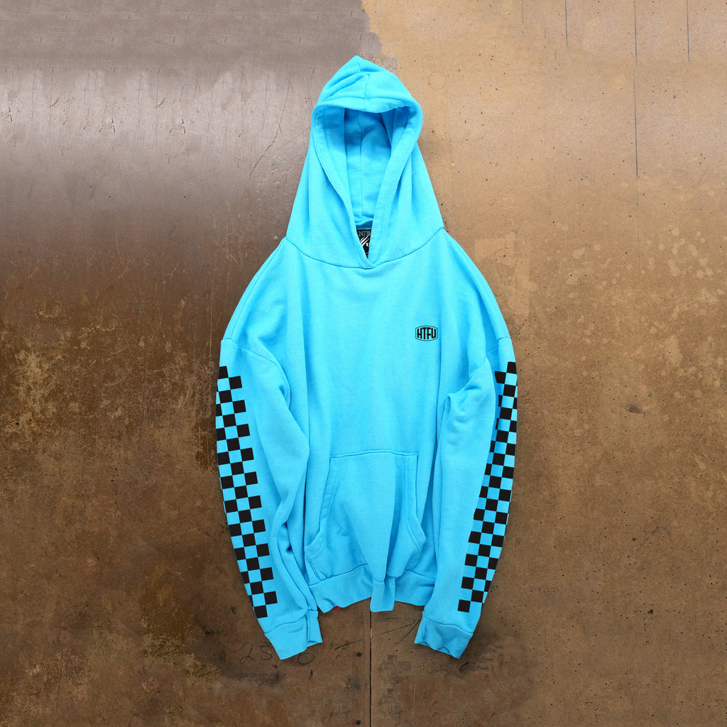 GymRat Hoodie - Cerulean Blue - Black Grand Prix Edition - Ships Dec 10th