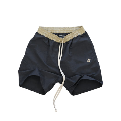 HTFU Relaxed Practice Short - Nylon Rip Stop - Black - Ships 7/25