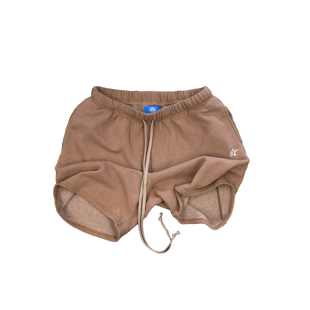 HTFU Relaxed Practice Short - OG Fleece - Hazelnut - Ships 6/20