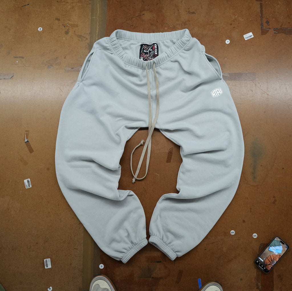 GymRat Sweatpants - Chalk White - Embroidery Only Edition - Ships 6/10