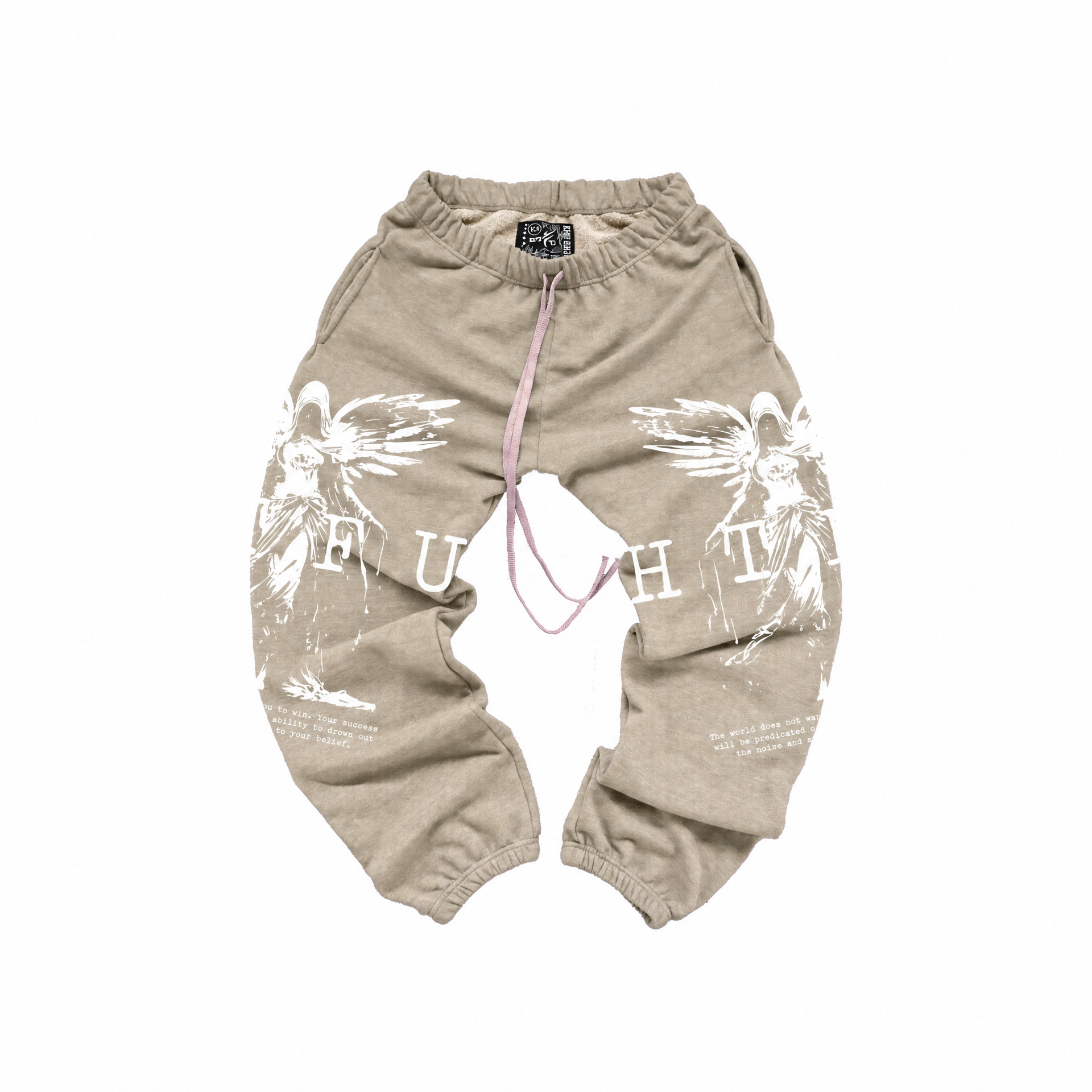GymRat Sweatpants - ER 23 - Limited White on Desert Sand - Ships 9/25