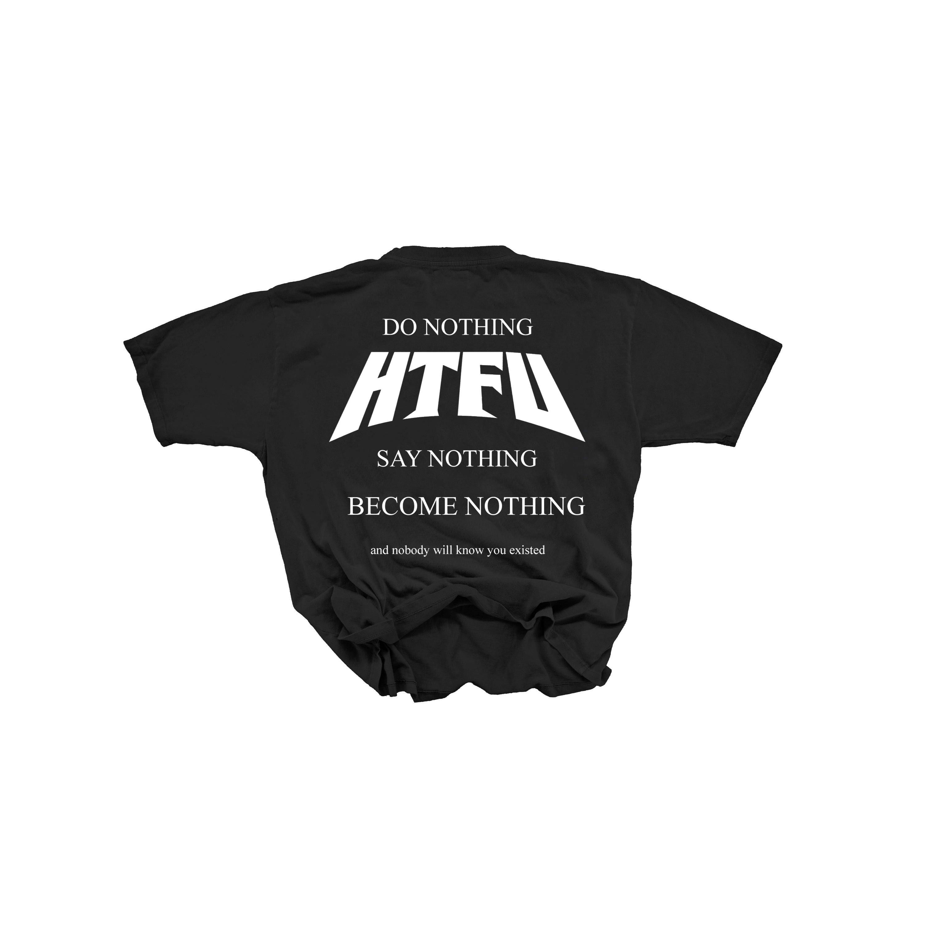 Do Nothing Tee - Black
