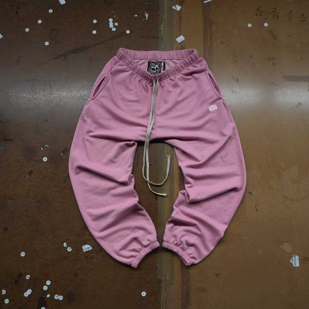 GymRat Sweatpants - Dusty Rose - Embroidery Edition - Ships 7/1