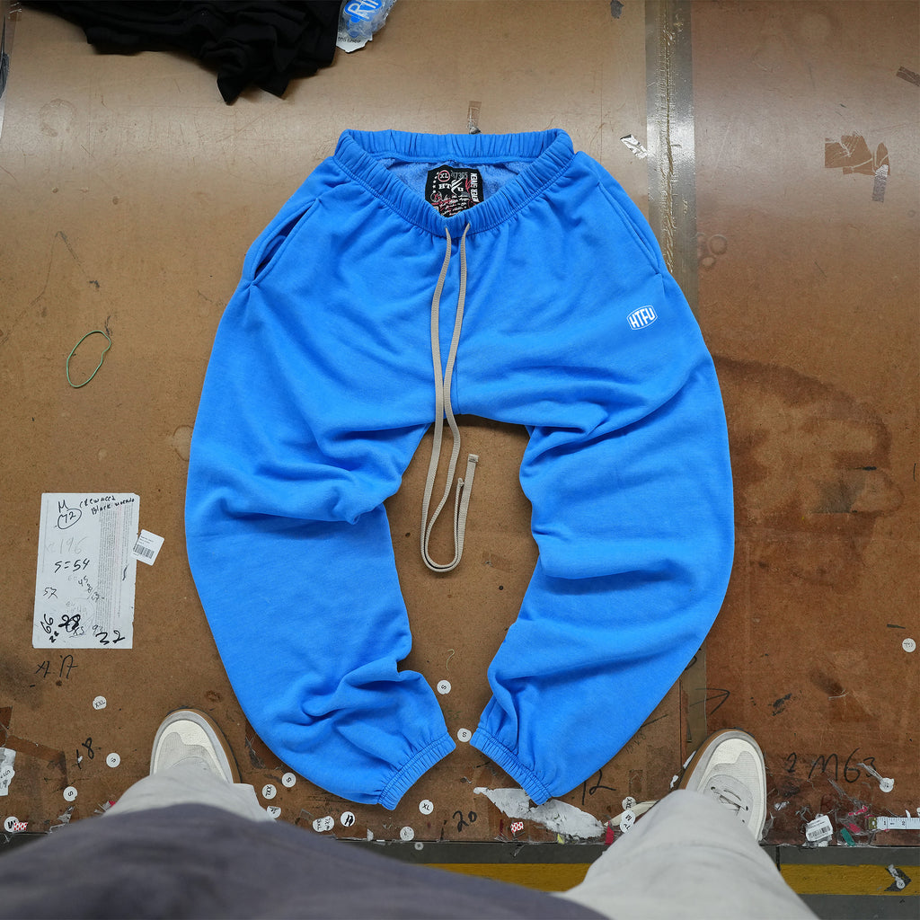 GymRat Sweatpants - Coastal Blue - Embroidery Edition - Ships Oct 25th