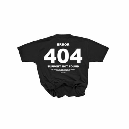 Error 404 Tee - Black