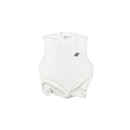 Error 404 Muscle Tank - Off White