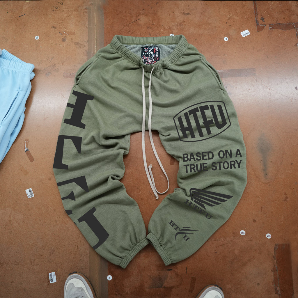 GymRat Sweatpants - Olive Green - Factory Edition