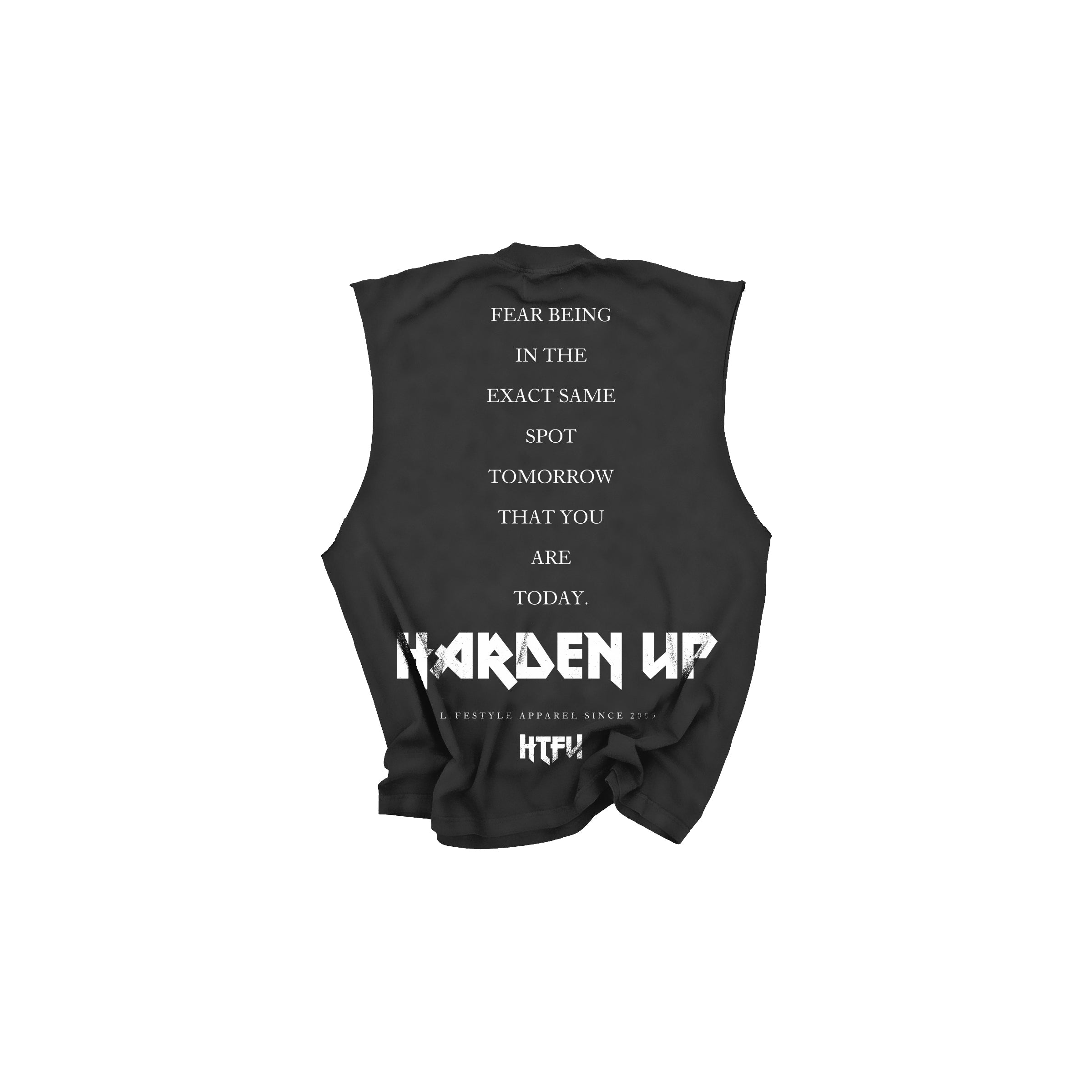 Fear Muscle Tank - Grey