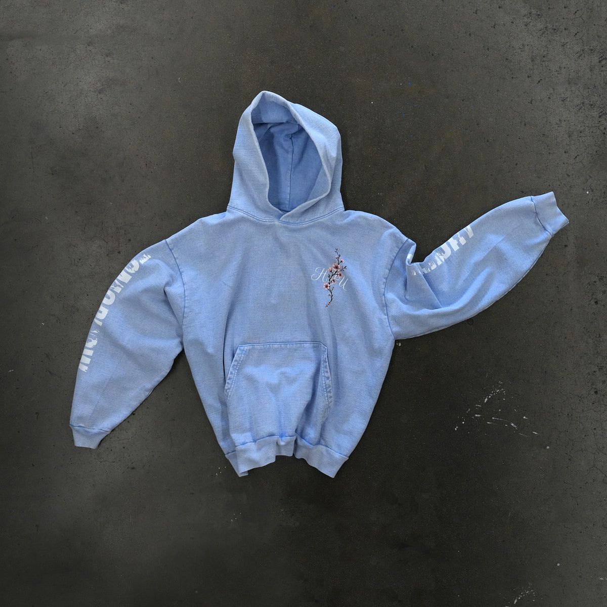 Yesterday / Tomorrow - 16 oz Heavy French Terry Fleece - Arctic Blue