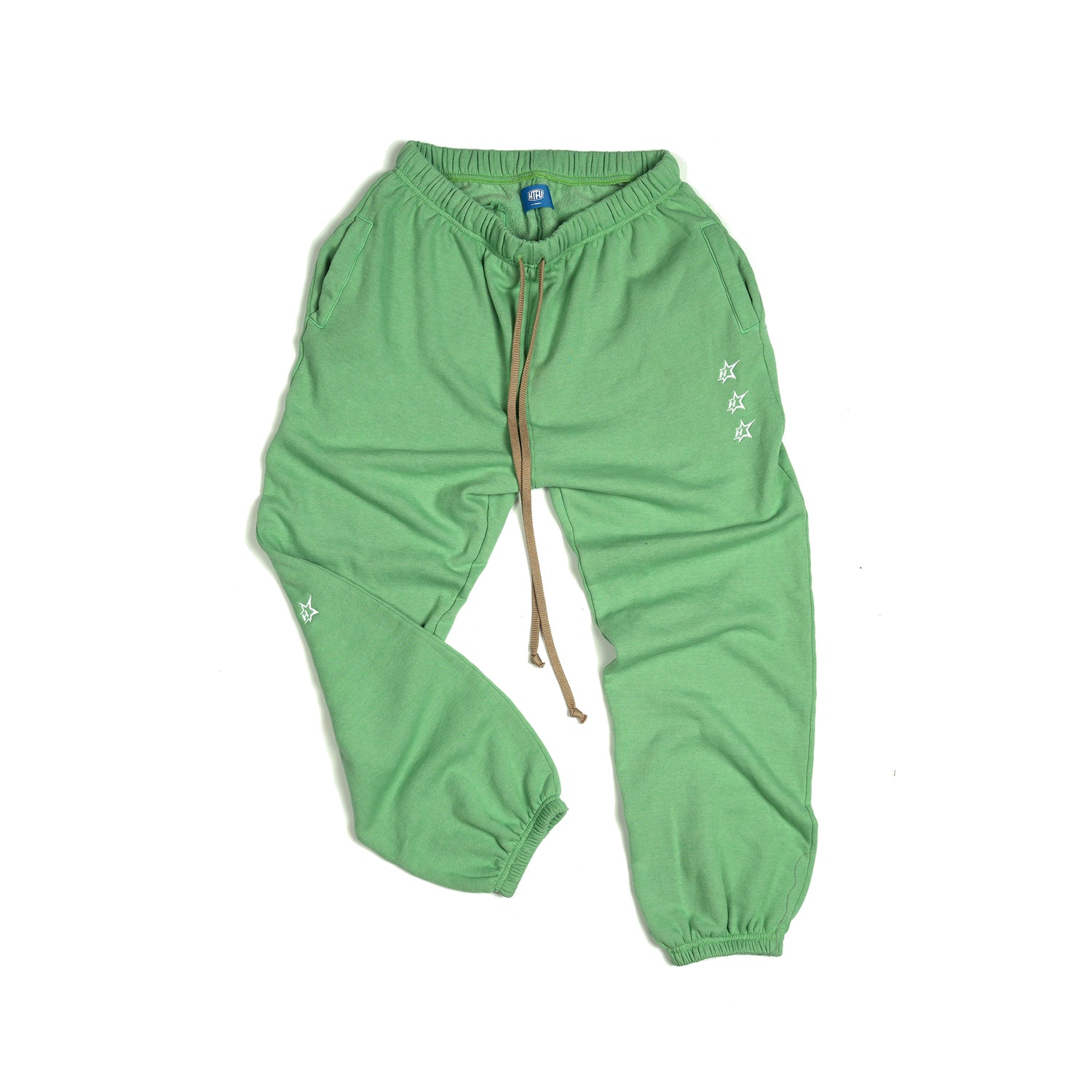 GymRat Sweatpants - Oversized 4 Panel - 3 Star Field Green -  Ships Dec 15