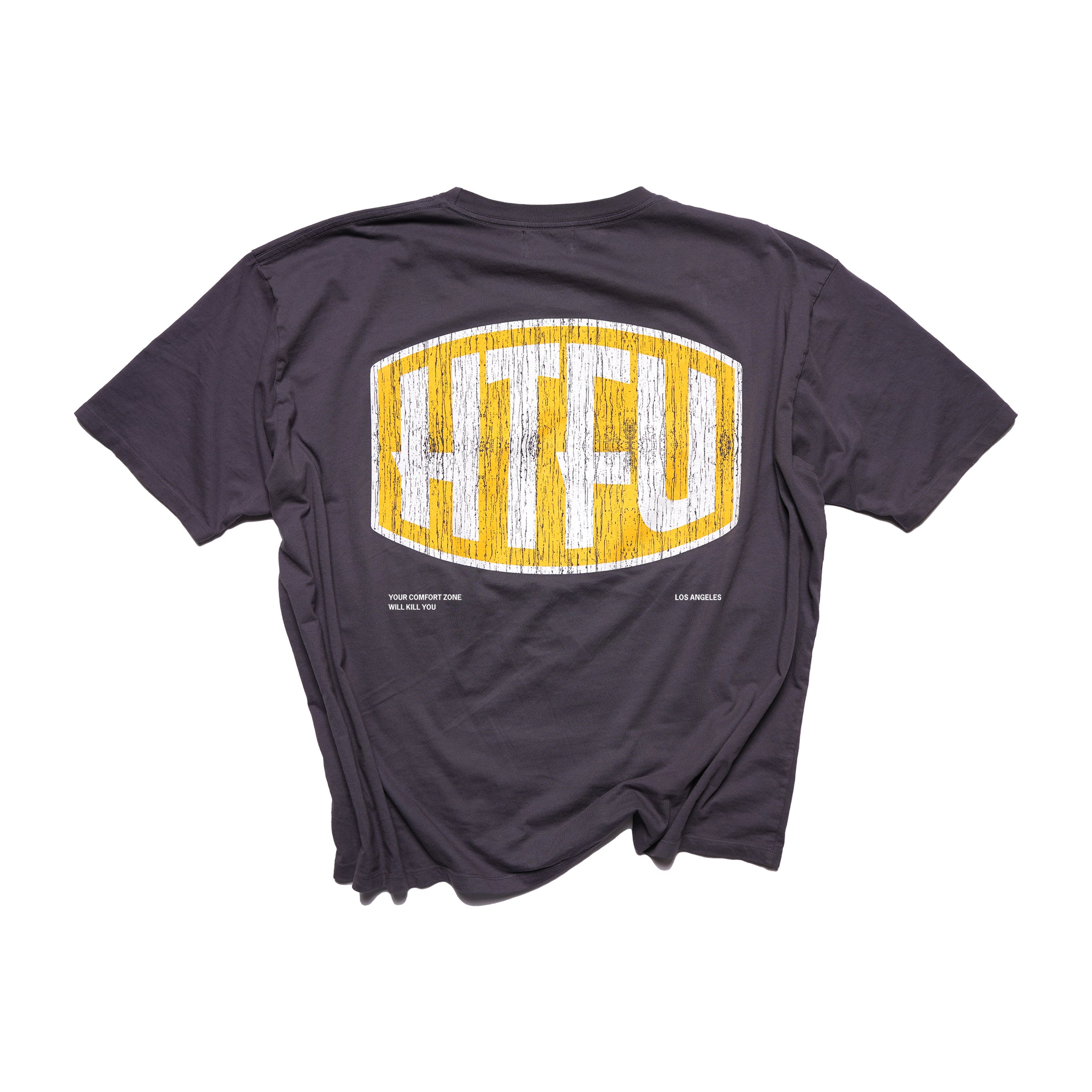 Factory HTFU 06 Tee - Muted Blue Slate