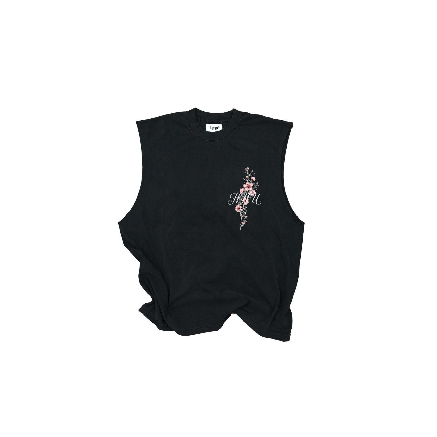 HTFU Dove Muscle Tank - Black