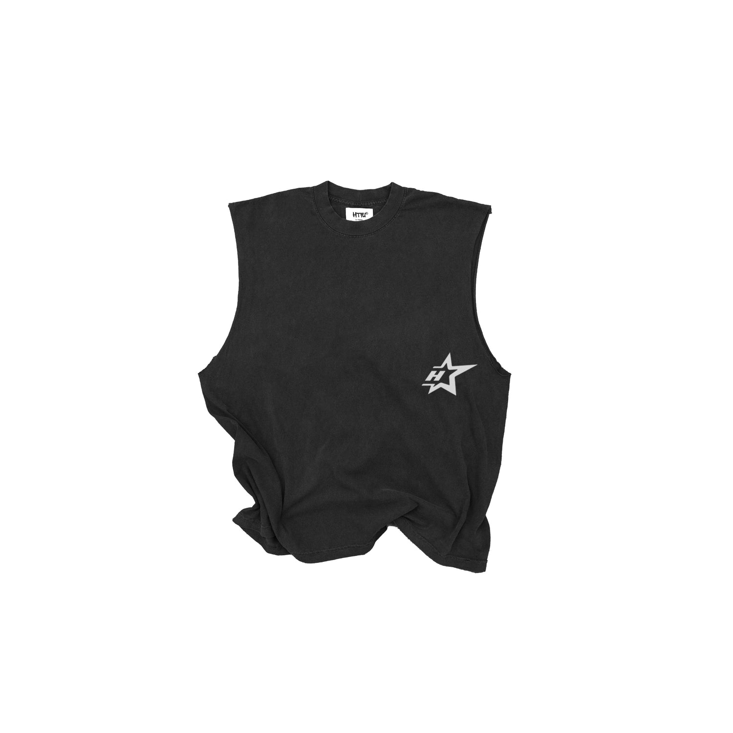 Jungle Muscle Tank - Washed Black