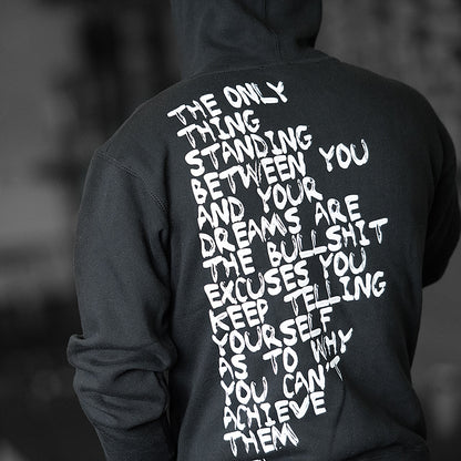 No Excuses Hoodie - LIMITED