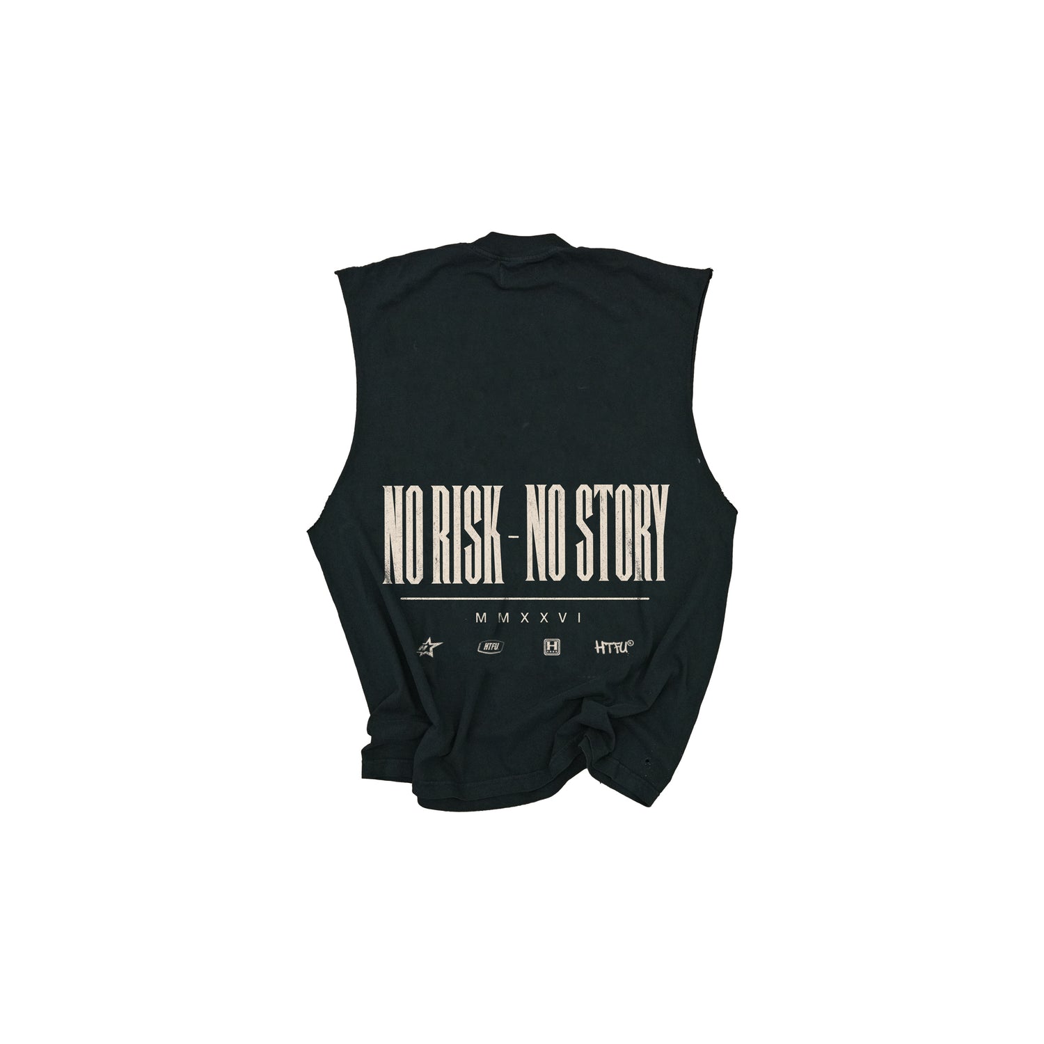 No Risk No Story Muscle Tank - Bold - Black