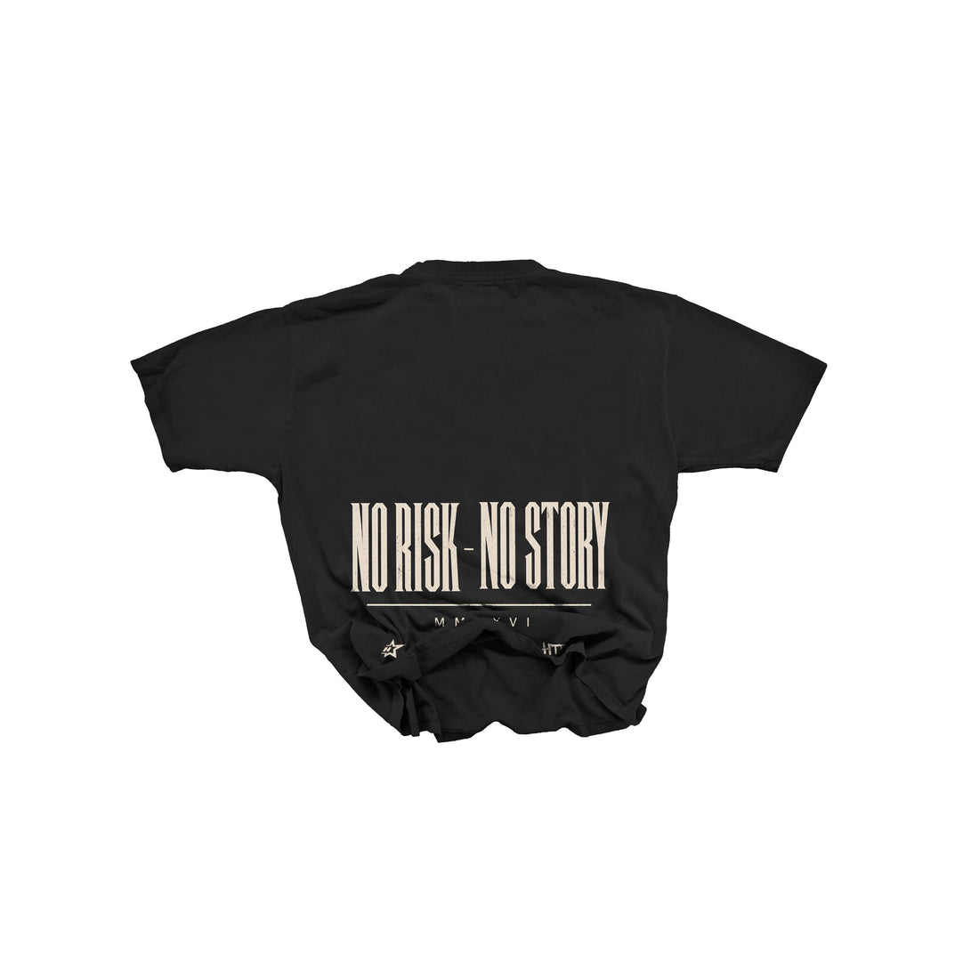 No Risk No Story Tee -Bold - Black