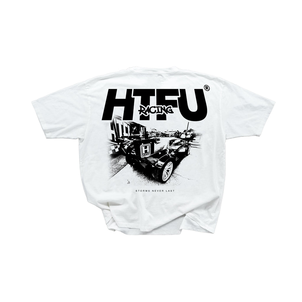 HTFU Racing Tee - Lamb - Off White - Ships 4/10