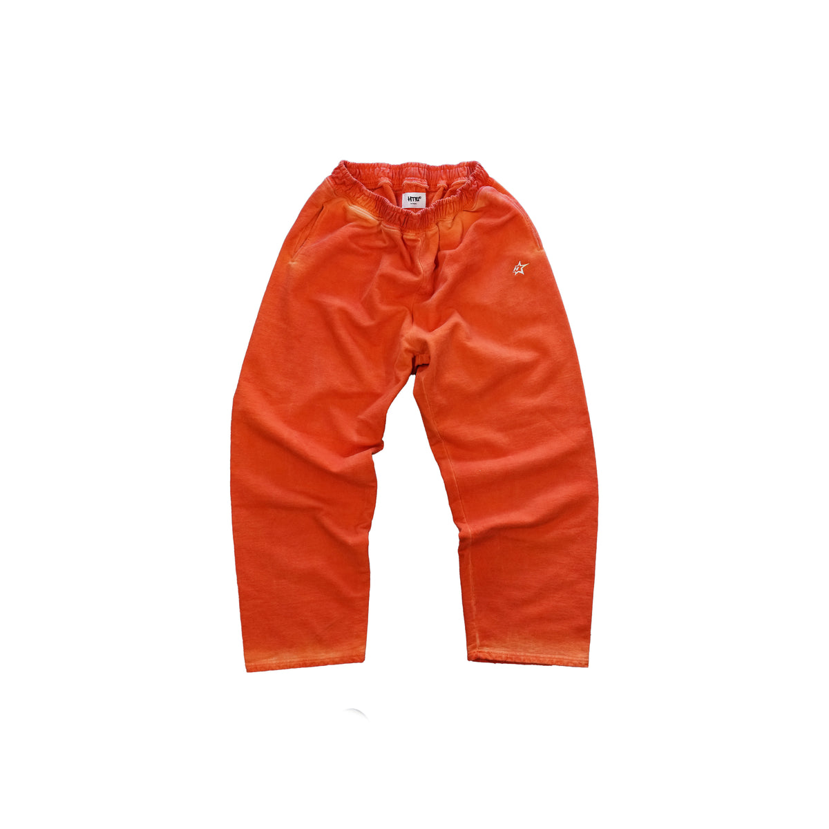 Studio French Terry Sweatpants - Open Leg - Oil Wash Orange - Ship 10/30