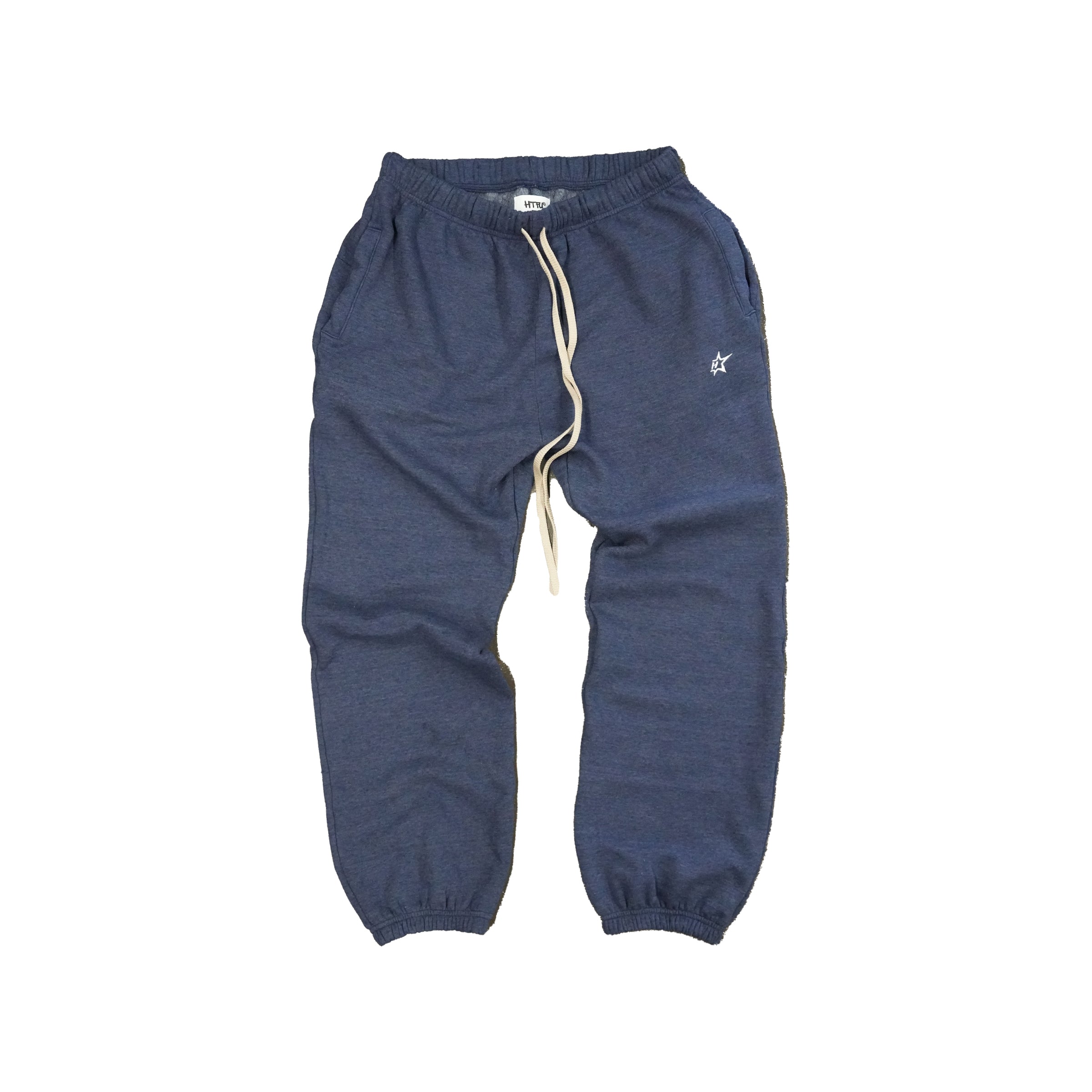 GymRat Sweatpants - Oversized 4 Panel - Navy Blue