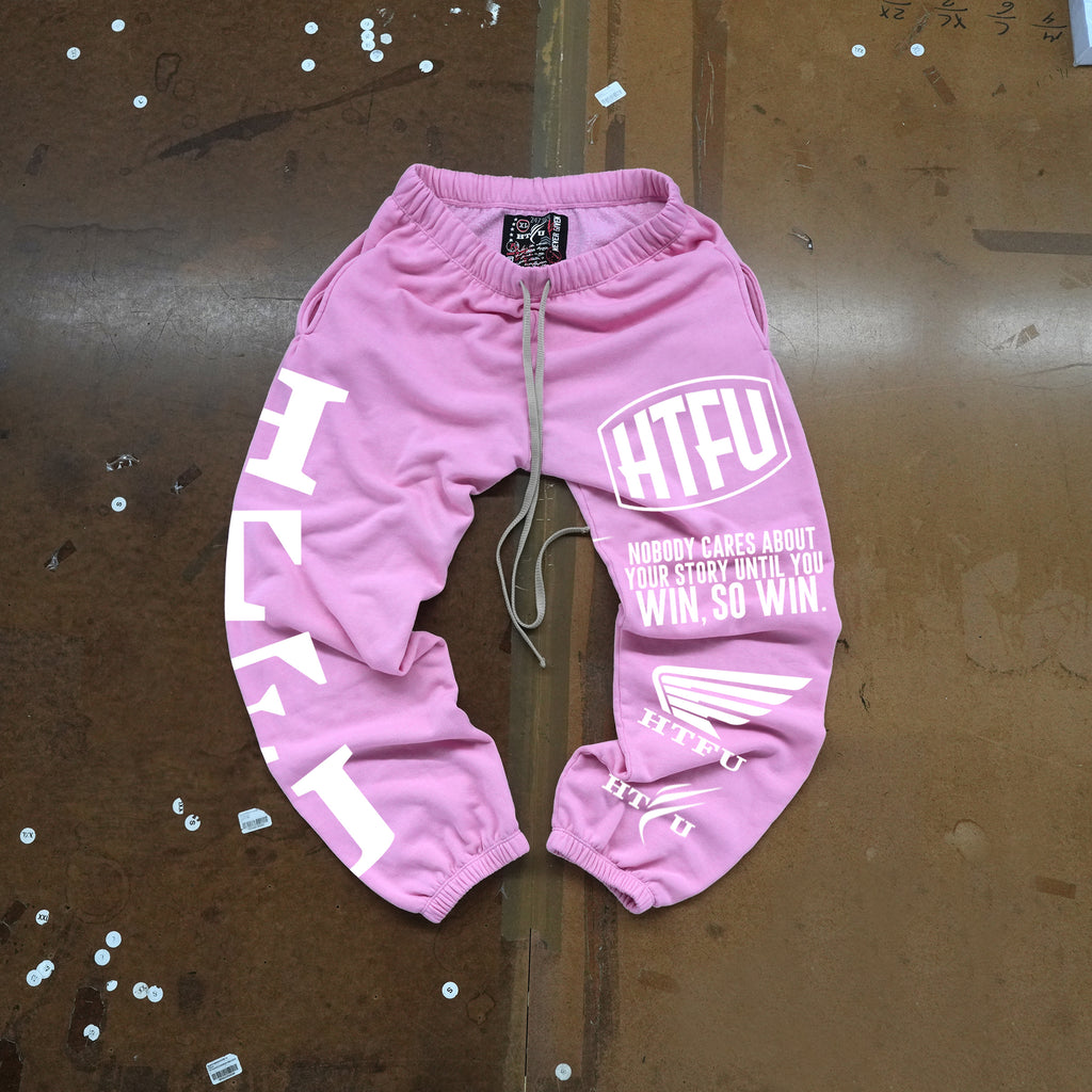 GymRat Sweatpants - Aurora Pink - White Factory Edition -  Ships Nov 15th