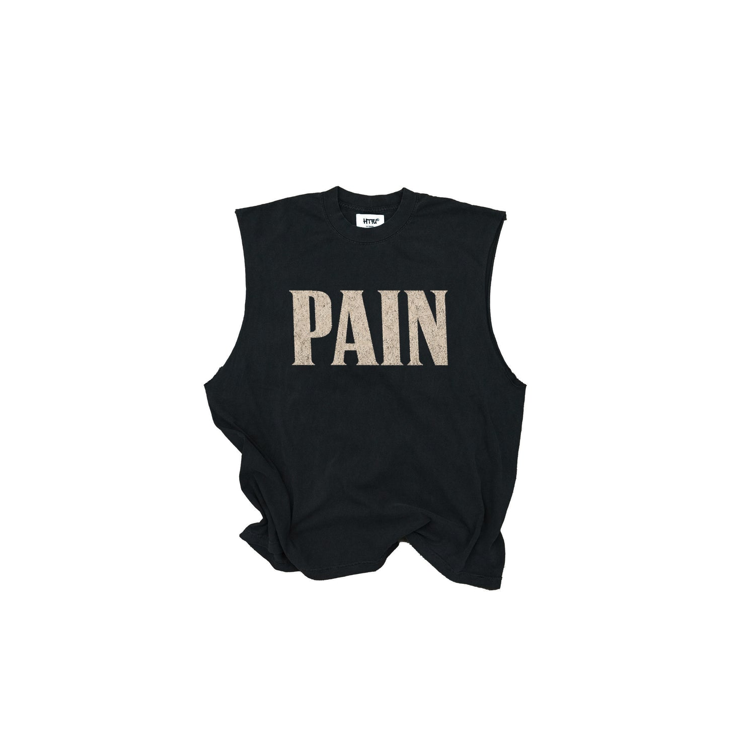 Pain Muscle Tank - Black