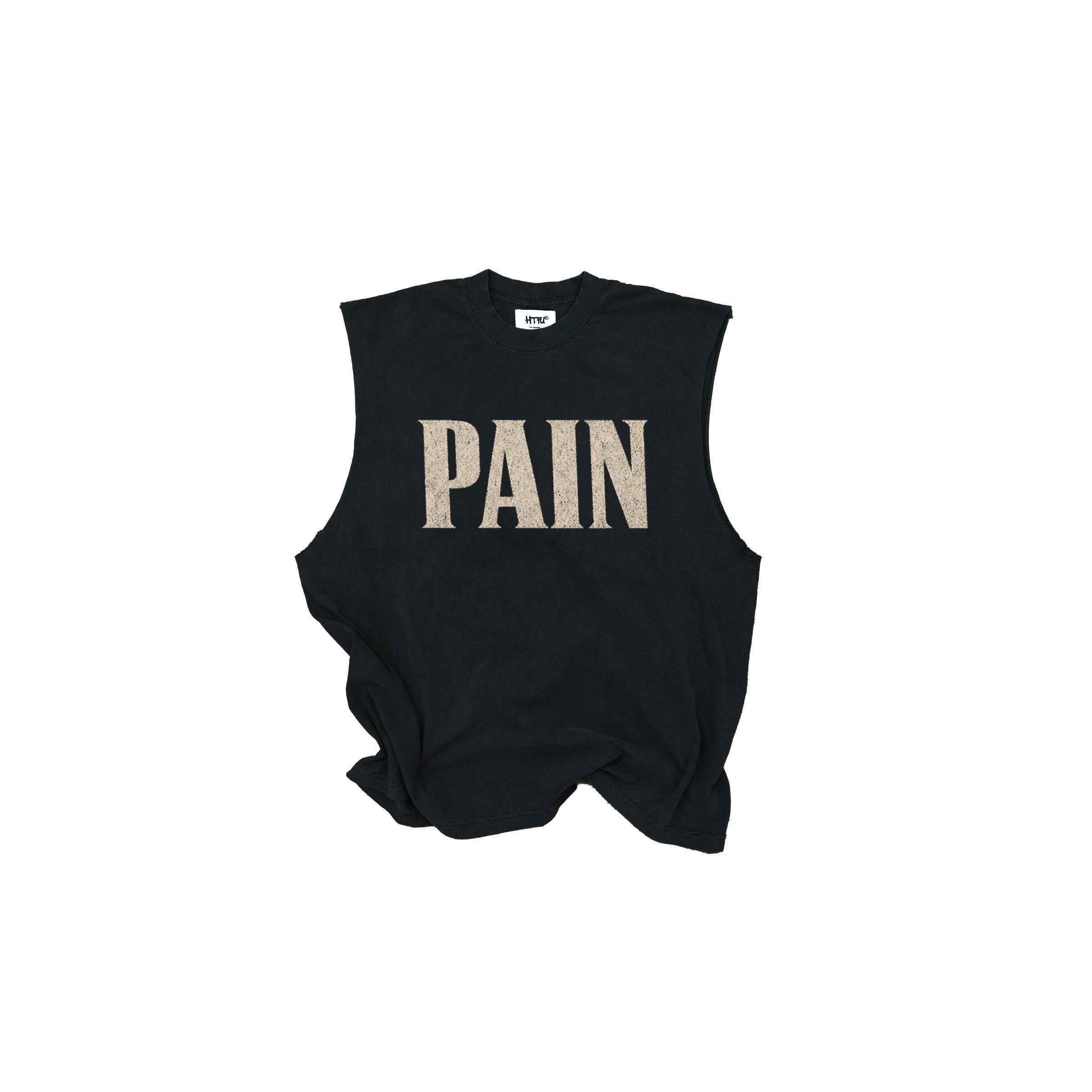 Pain Muscle Tank - Black