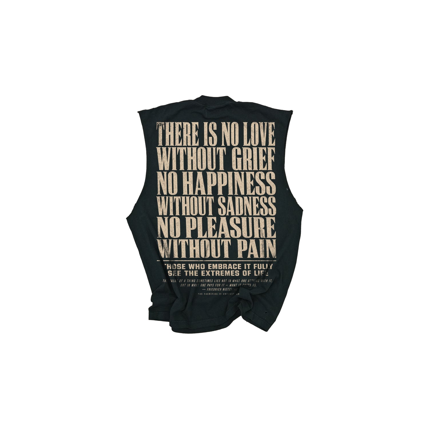 Pleasure without Pain Muscle Tank - Black