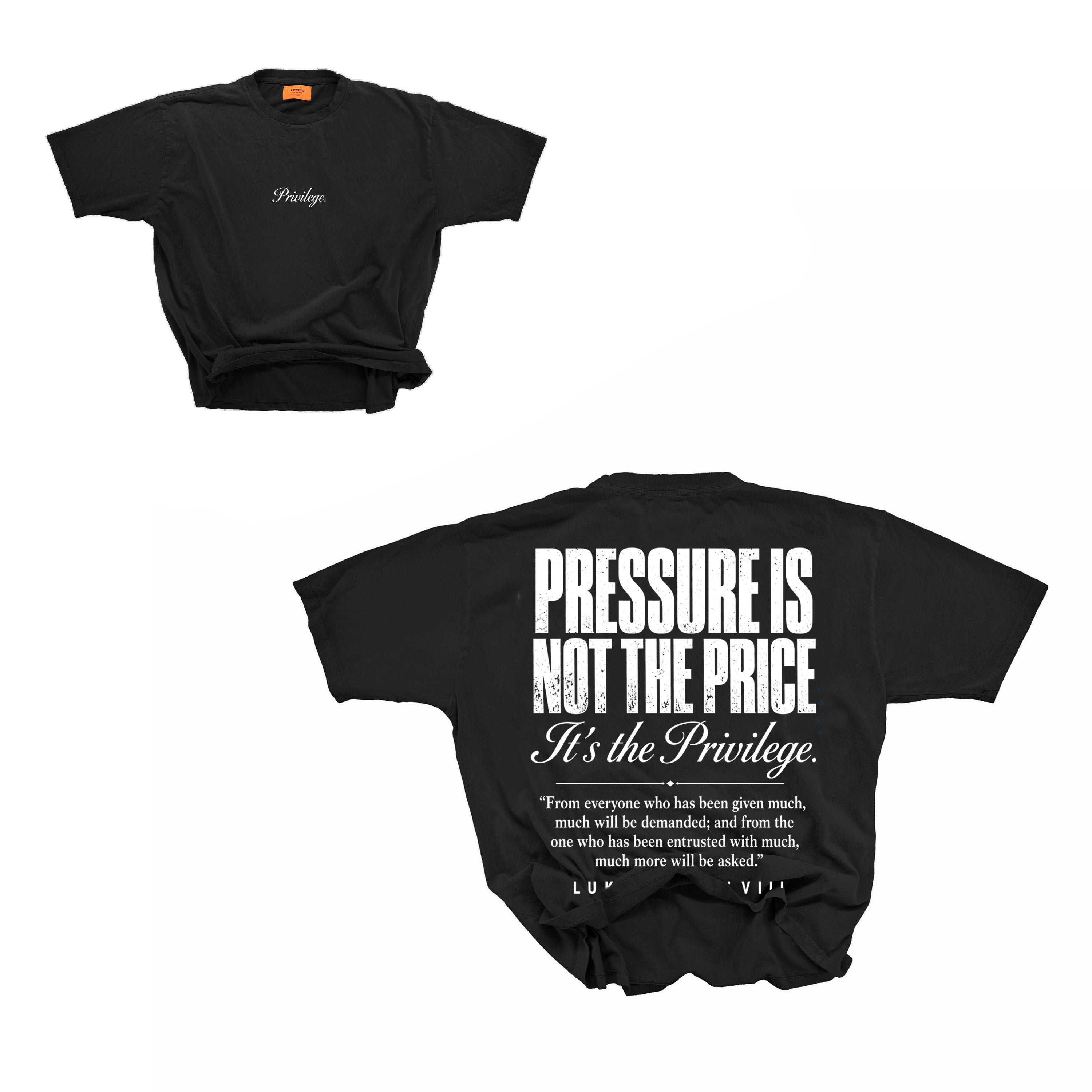 Privilege Tee - Black