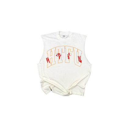 Rebirth Muscle Tank - Off White - Ships 1/15