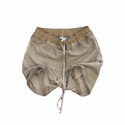 HTFU Relaxed Practice Short - French Terry - Oil Wash Clay - Ships 9/25