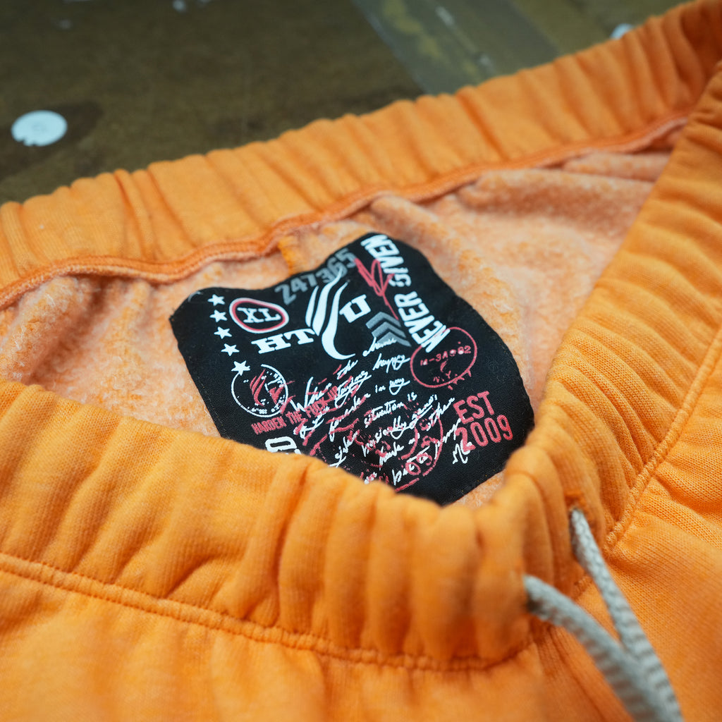 GymRat Sweatpants - Orange Crush - White Factory II Edition - Ships 7/1