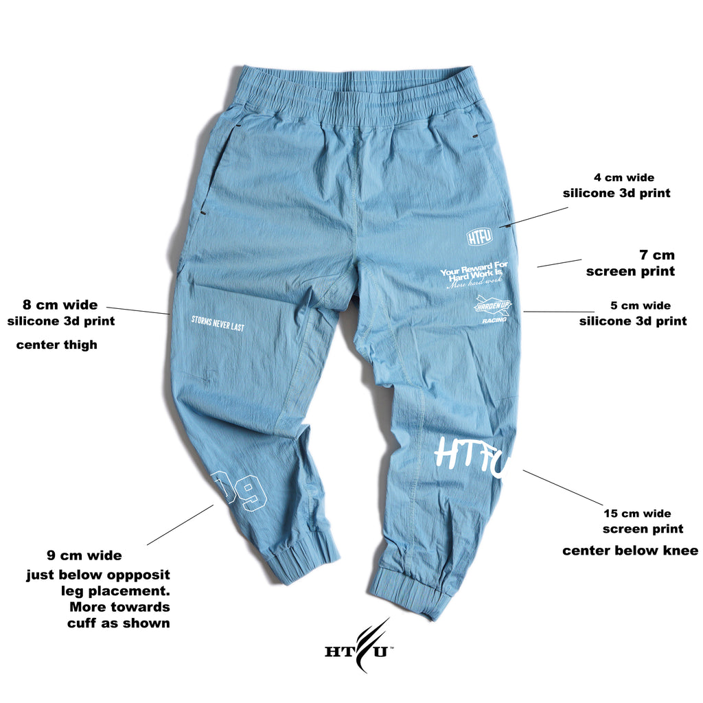 003 Track Pant - Maya Blue