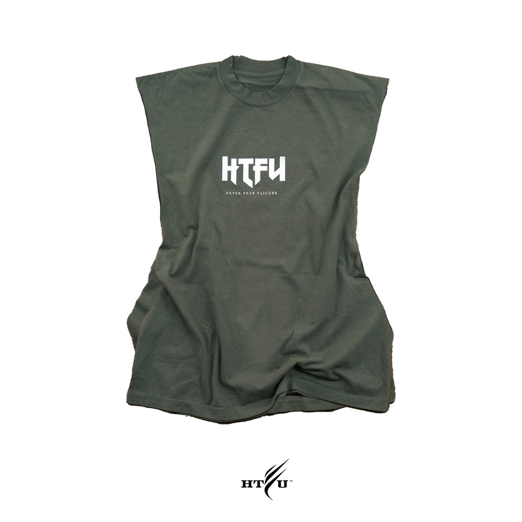 Fear Muscle Tank - Military Green